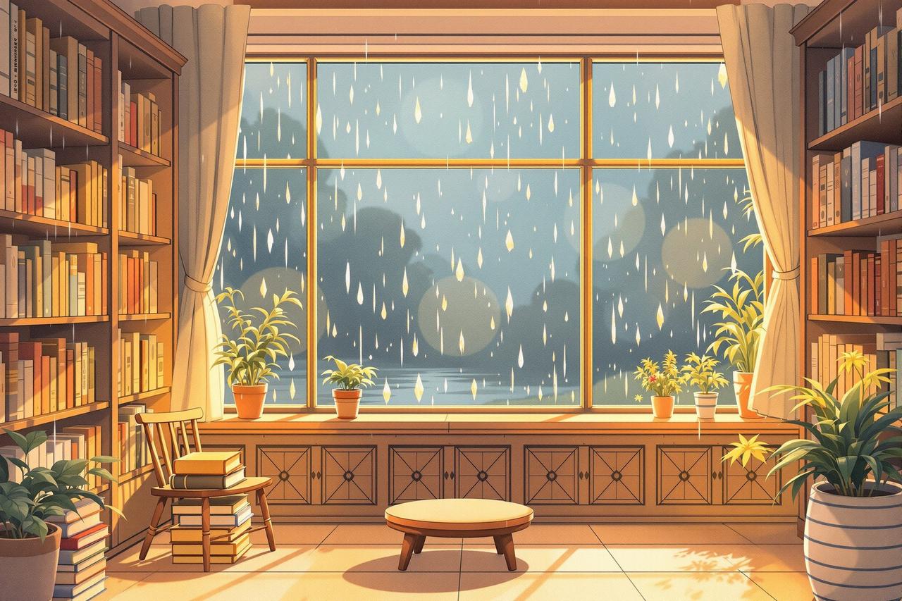 雨天的图书馆 - 红果漫剧在线观看作品